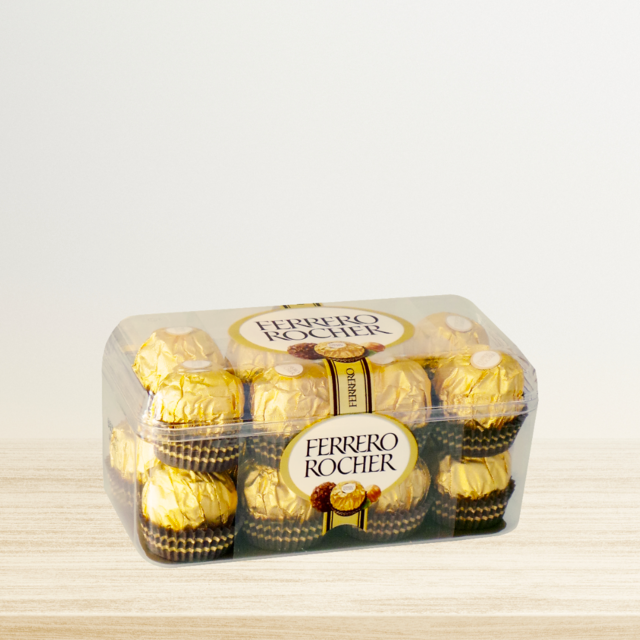 Estuche Chocolates Ferrero 16pzs.